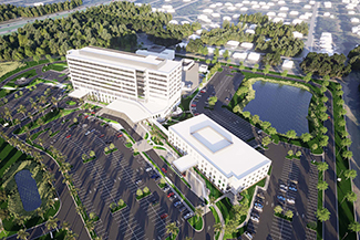 Rendering of North Port Hospital