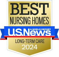 U.S. News Best Nursing Homes Long-Term Rehabilitation Award Badge
