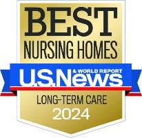 U.S. News Best Nursing Homes Long-Term Rehabilitation Award Badge U.S. News Best Nursing Homes Long-Term Rehabilitation Award Badge