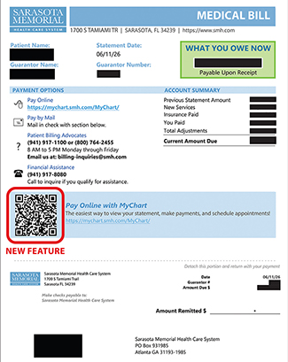Sample final consolidated bill