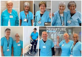 Volunteers at SMH Volunteers at SMH