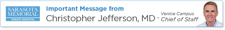 Important message from Dr Christopher Jefferson - Venice Campus Chief of Staff Important message from Dr Christopher Jefferson - Venice Campus Chief of Staff