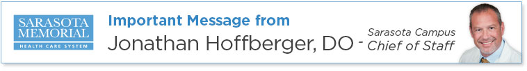 Important message from Dr Jonathan Hoffberger - Chief of Staff Important message from Dr Richard Lichtenstein - Chief of Staff